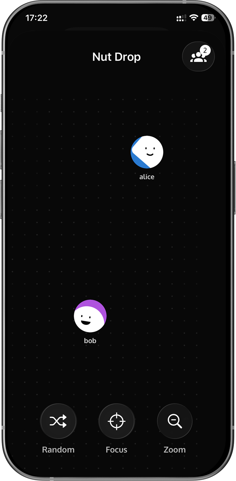 Sovran Bluetooth proximity payment screens